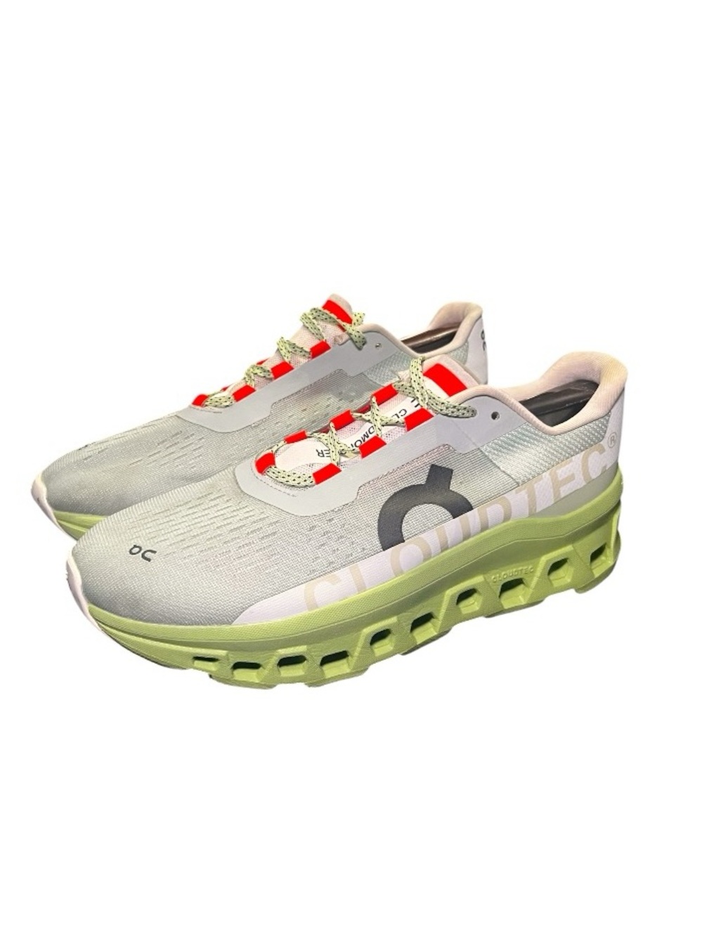 EUC On Cloudmonster Swiss Engineering Women's Size 8 Running Shoes Gray - Picture 2 of 10